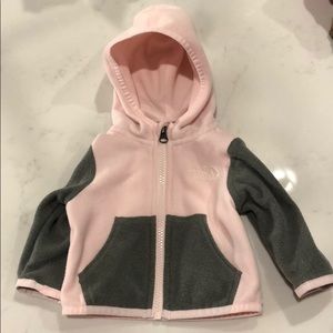 The North Face Glacier Full Zip Hoodie 0-3 Months